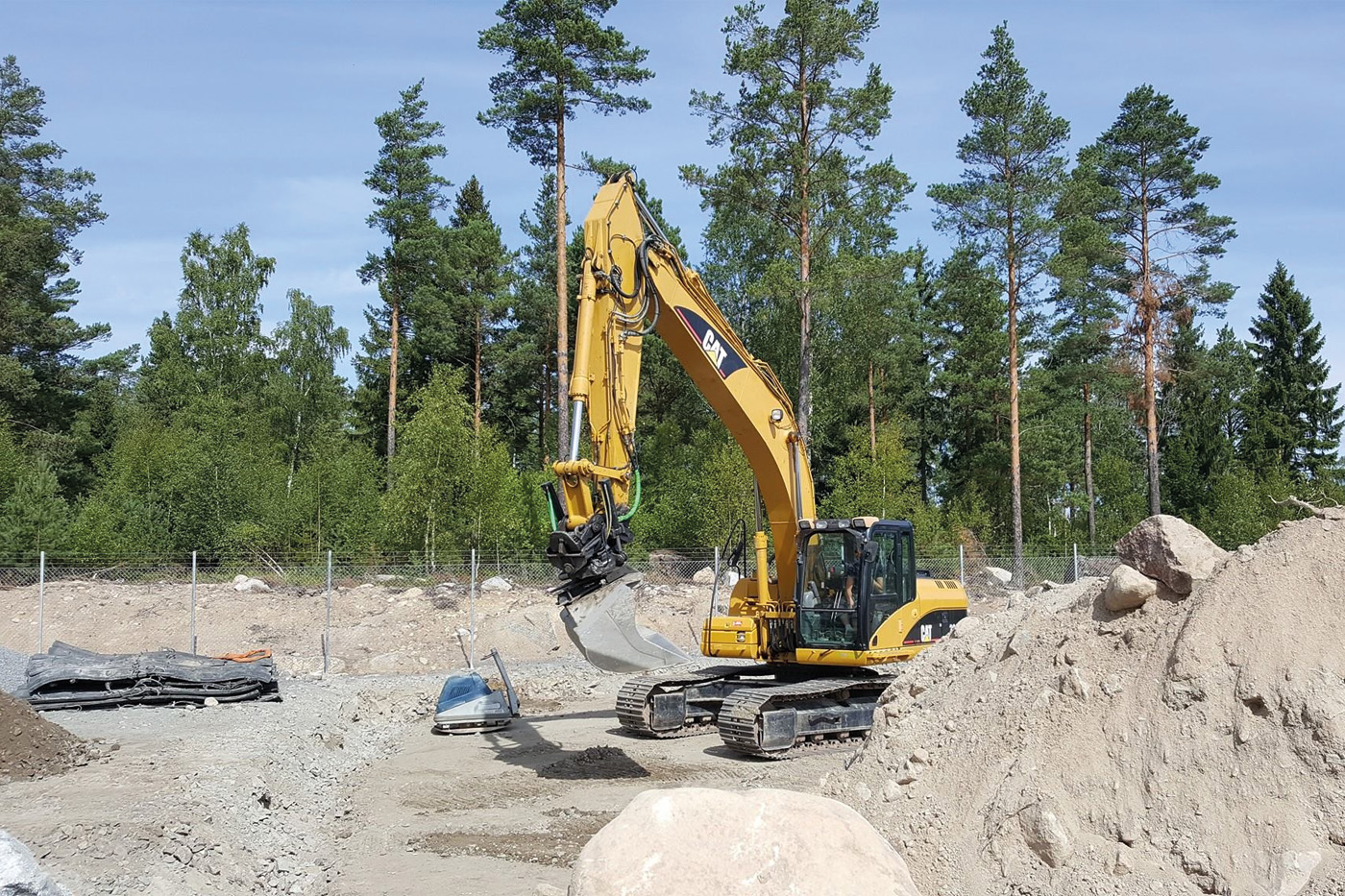 Markberedning och planering av mark i Uppsala med omnejd